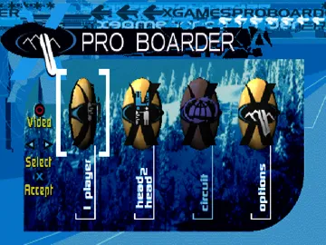 X Games Pro Boarder (JP) screen shot title